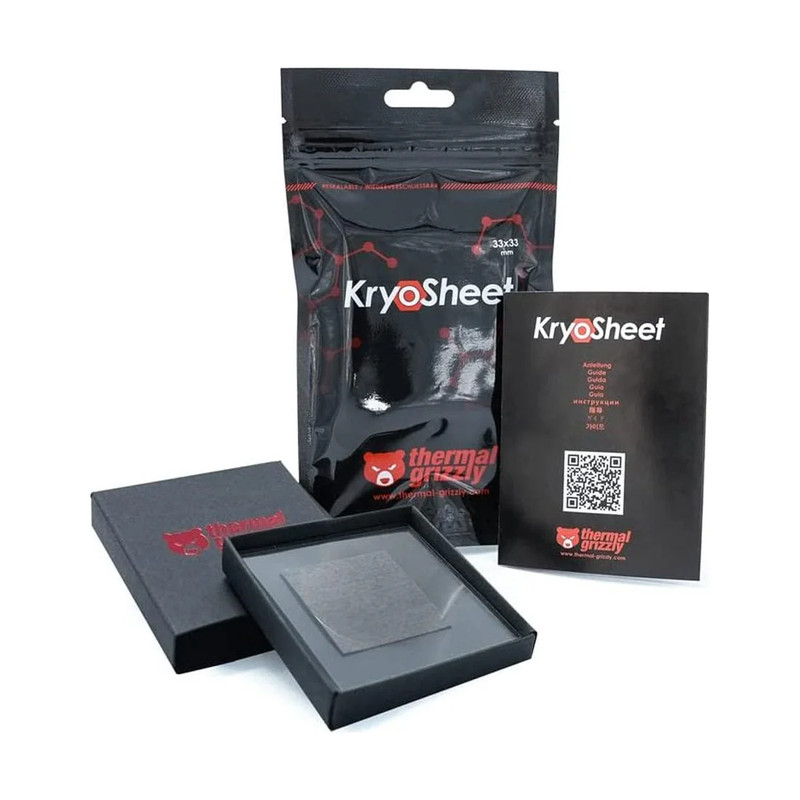 Thermal Grizzly KryoSheet Thermal Pad - 33 x 33mm - وسادة حرارية
